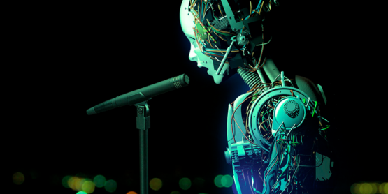 robot hablando