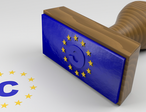 sello de la marca de la Unión Europea